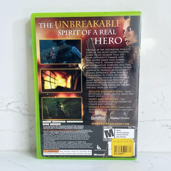 Velvet Assassin - XBOX 360 Game - Picture 2 of 3